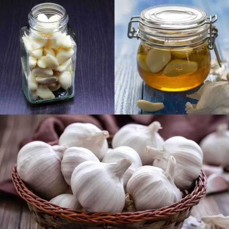 Tỏi nguyên tép sau khi bóc cần được lau khô trước khi cất để hạn chế mốc và mất mùi thơm.