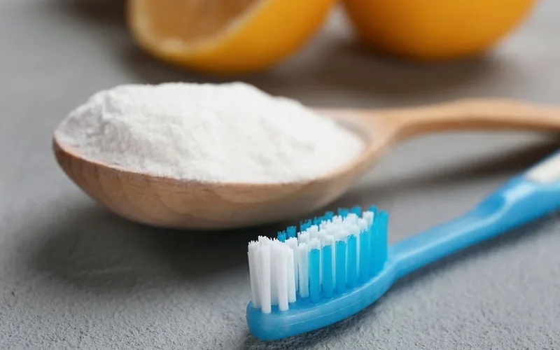 cach lam trang rang bang baking soda